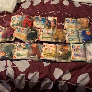 Ty Beanie Babies entire 11 piece collection